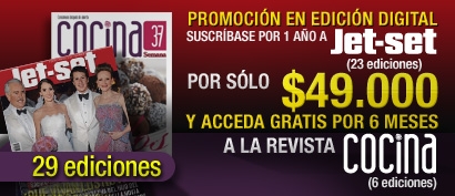 Jet-set en edición digital + COCINA en edición digital